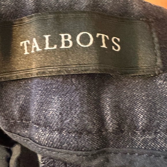 Talbots Dark Blue Newport Pant size 12 - Picture 4 of 10